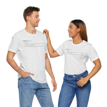 Camper Definition Tee - 9 colors