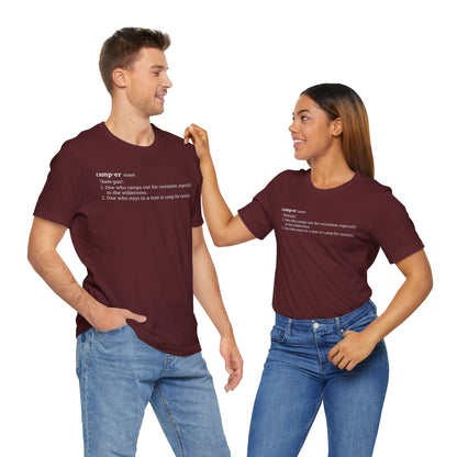 Camper Definition Tee - 9 colors