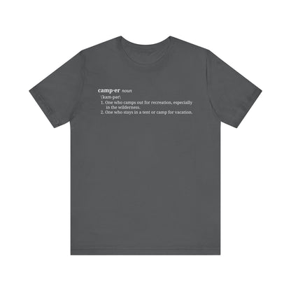 Camper Definition Tee - 9 colors